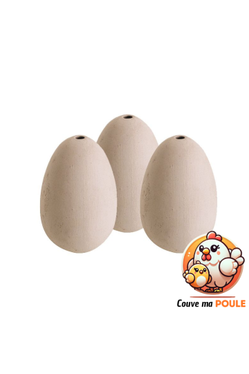 Oeufs Factices - Lot de 3