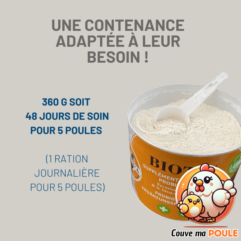 Biotic - Base de Probiotiques - 360 G